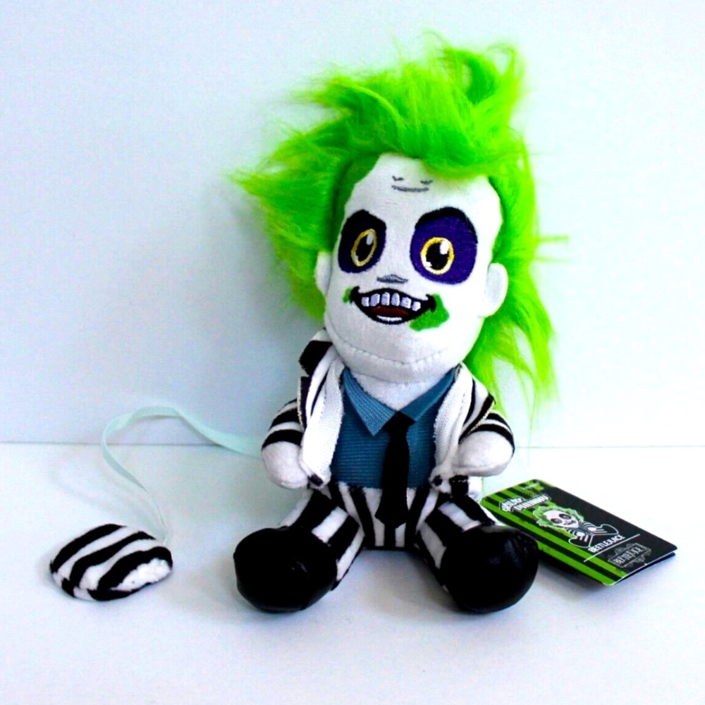 🪲 Beetlejuice in Striped Suit 7" Plush Shoulder Phunny Kidrobot 🪲